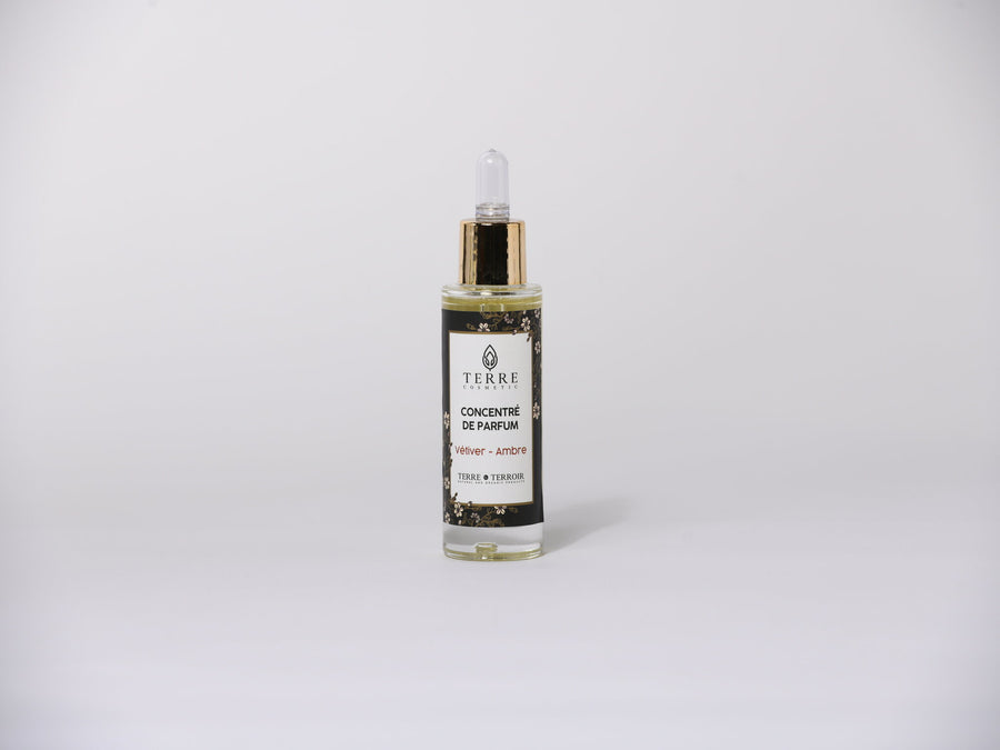 Huile à brûler Vétiver-Ambre - Terre et Terroir