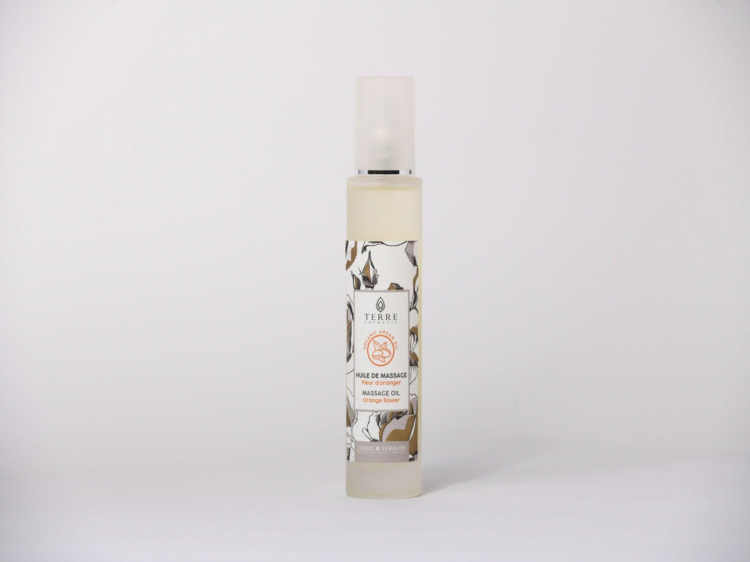 Huile de massage Fleur d'Oranger - La relaxante - Terre et Terroir