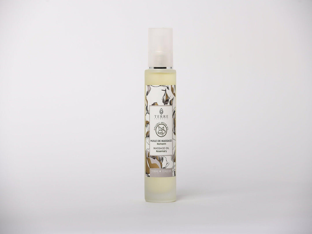 Huile de massage Romarin - la tonifiante - Terre et Terroir