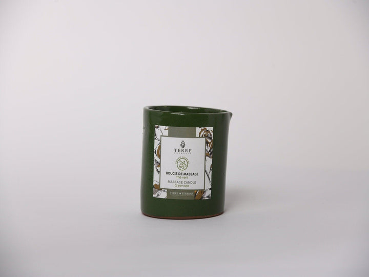 Bougie de massage Thé vert - Terre et Terroir